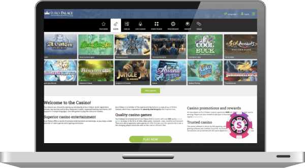 Euro Palace Casino Jeux