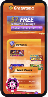 Gratorama Casino Mobile