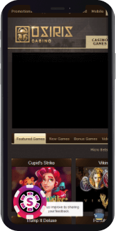 Osiris Casino Mobile