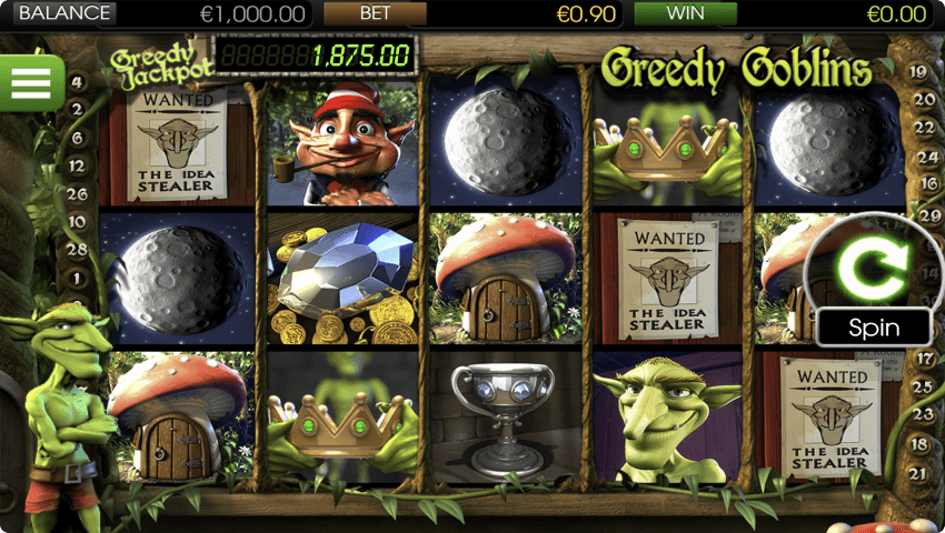 Greedy Goblins Machine à Sous Greedy Goblins Machine à Sous