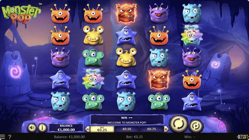 Monster Pop Machine à Sous Monster Pop Machine à Sous