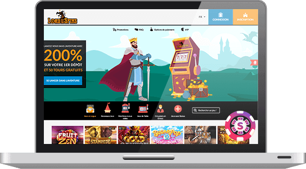 Lord Of The Spins Casino Jeux