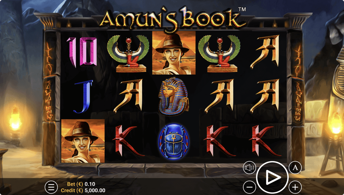 Amuns Book Machine à Sous