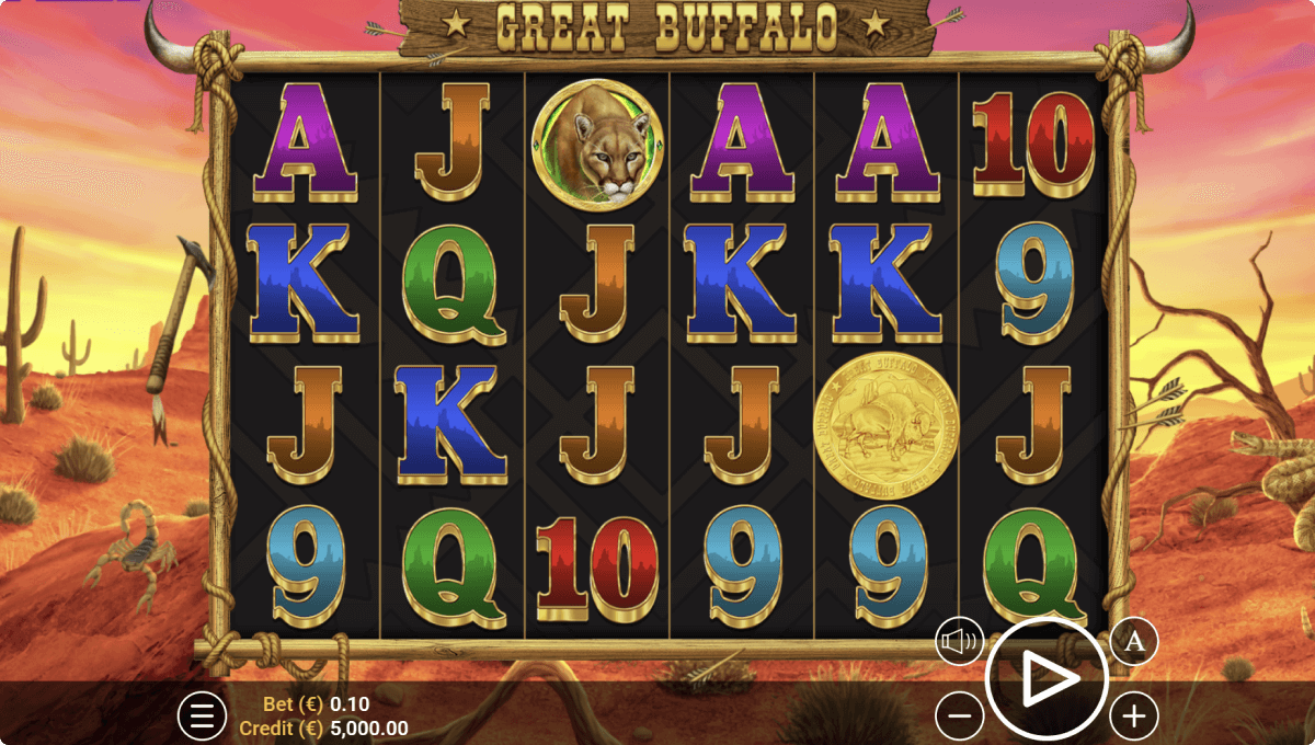 Great Buffalo Machine à Sous