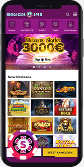 Magical Spin Casino mobile