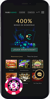 Pure Casino mobile