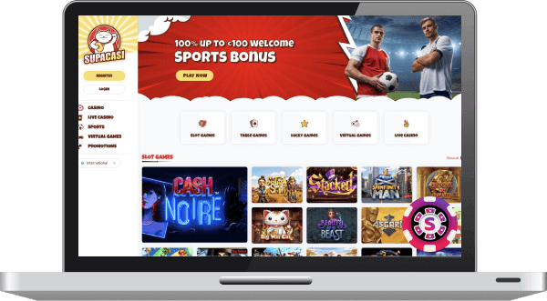 Supacasi Casino jeux