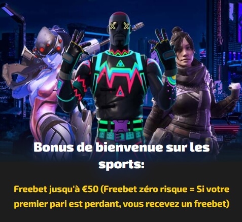 Casinozer Bonus de bienvenue sur les Sports