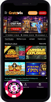 GratoWin Casino mobile