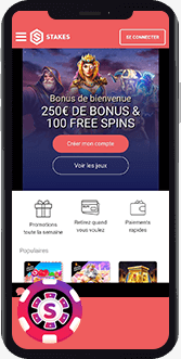 Stakes Casino mobile