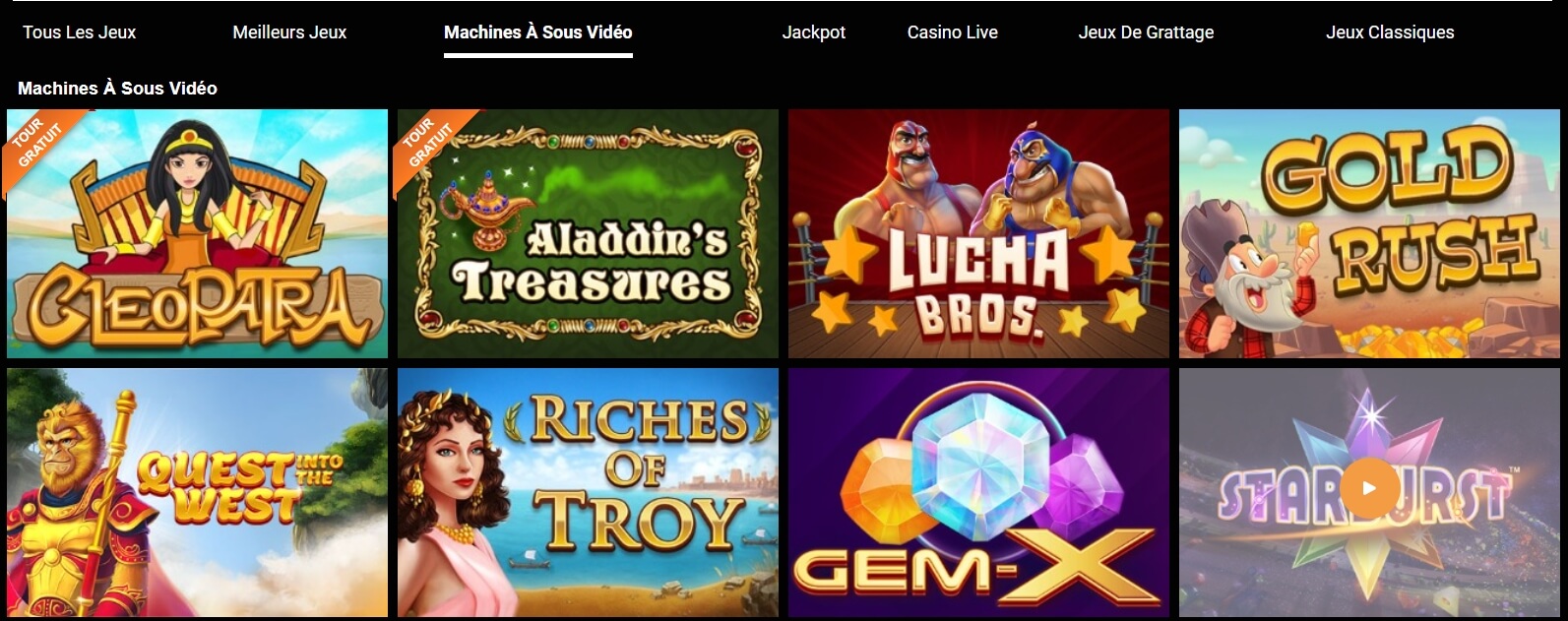 Machines a sous video