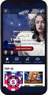 Paris Casino mobile