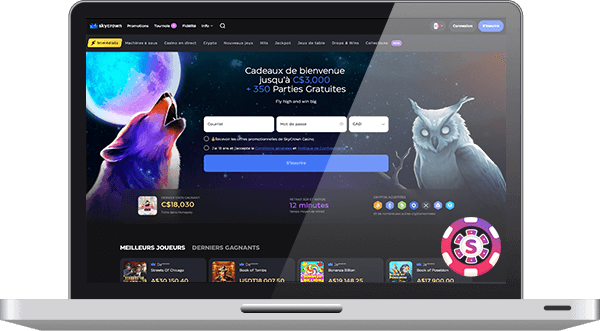 SkyCrown Casino jeux