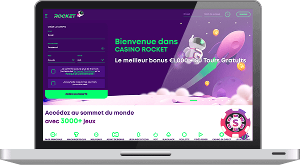 Casino Rocket jeux