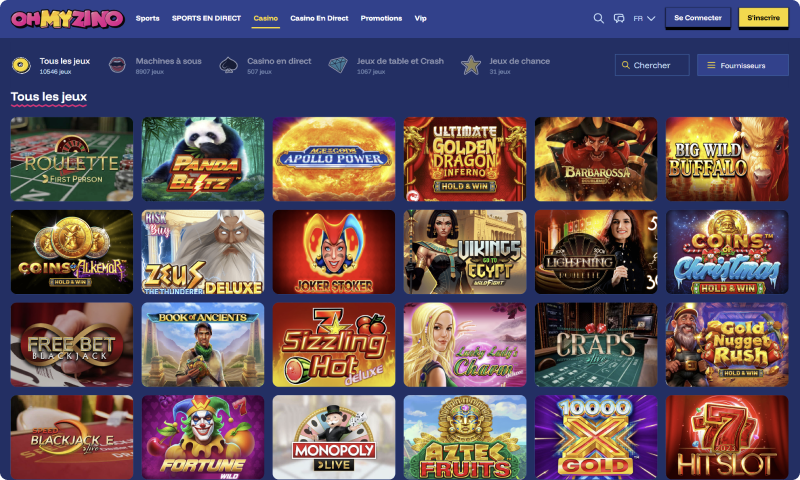 Ohmyzino Logiciels et Jeux