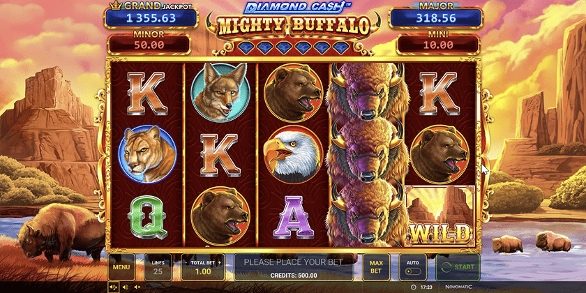 Diamond Link: Mighty Buffalo