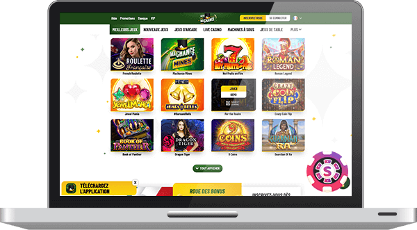 MaChance Casino jeux