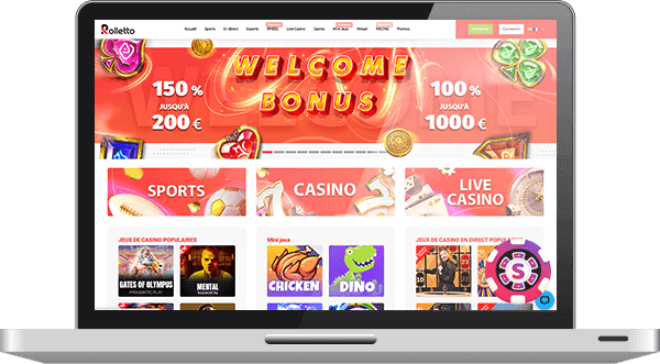 Rolletto Casino jeux