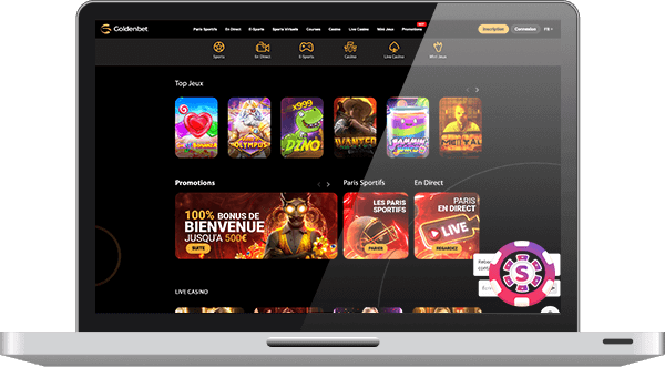 Goldenbet Casino jeux
