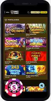 Kings Chance Casino mobile