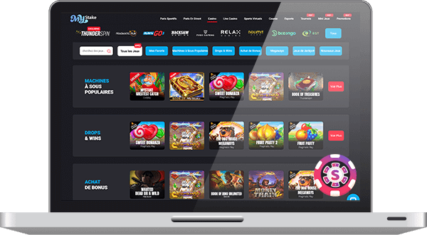 MyStake Casino jeux
