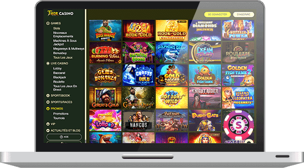 ThorCasino jeux
