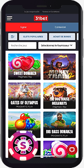 31Bet Casino mobile