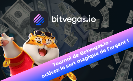 Tournoi de Betvegas.io - activez le sort magique de l'argent !