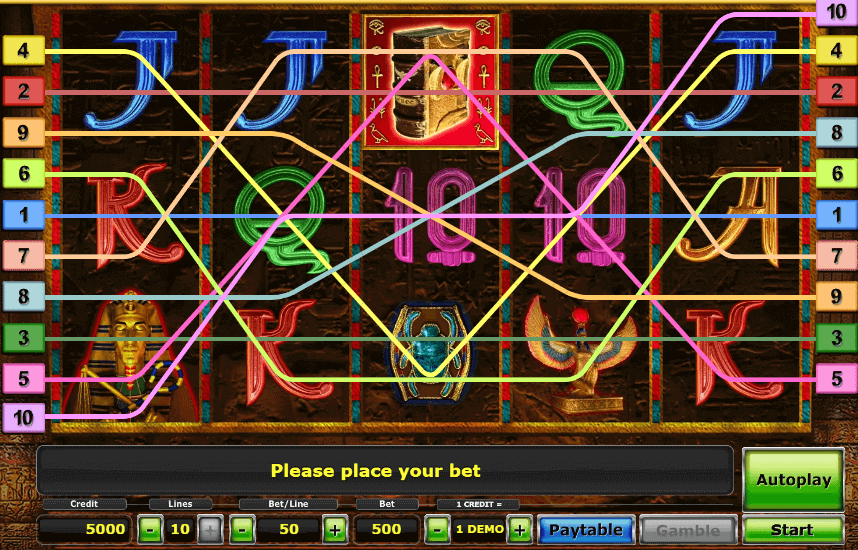 Book of Ra Deluxe jeu