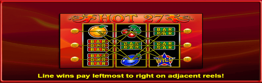 Hot 27 paylines