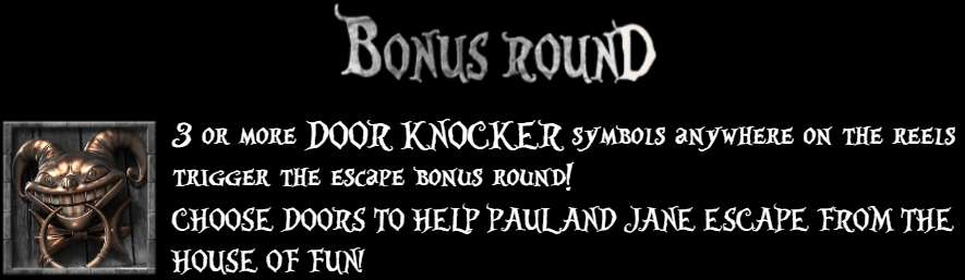 House of Fun bonus