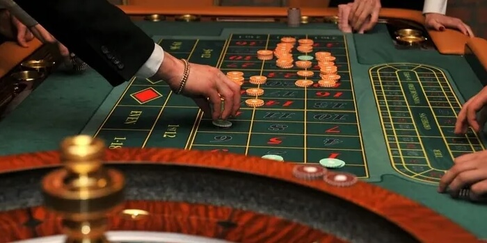 Jetons de miser à la roulette