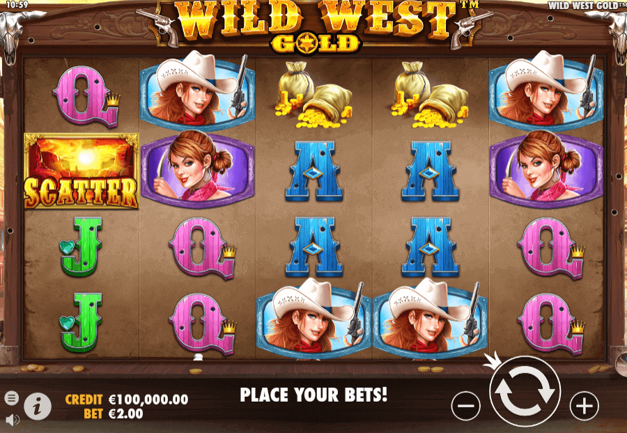 Wild West Gold jeu
