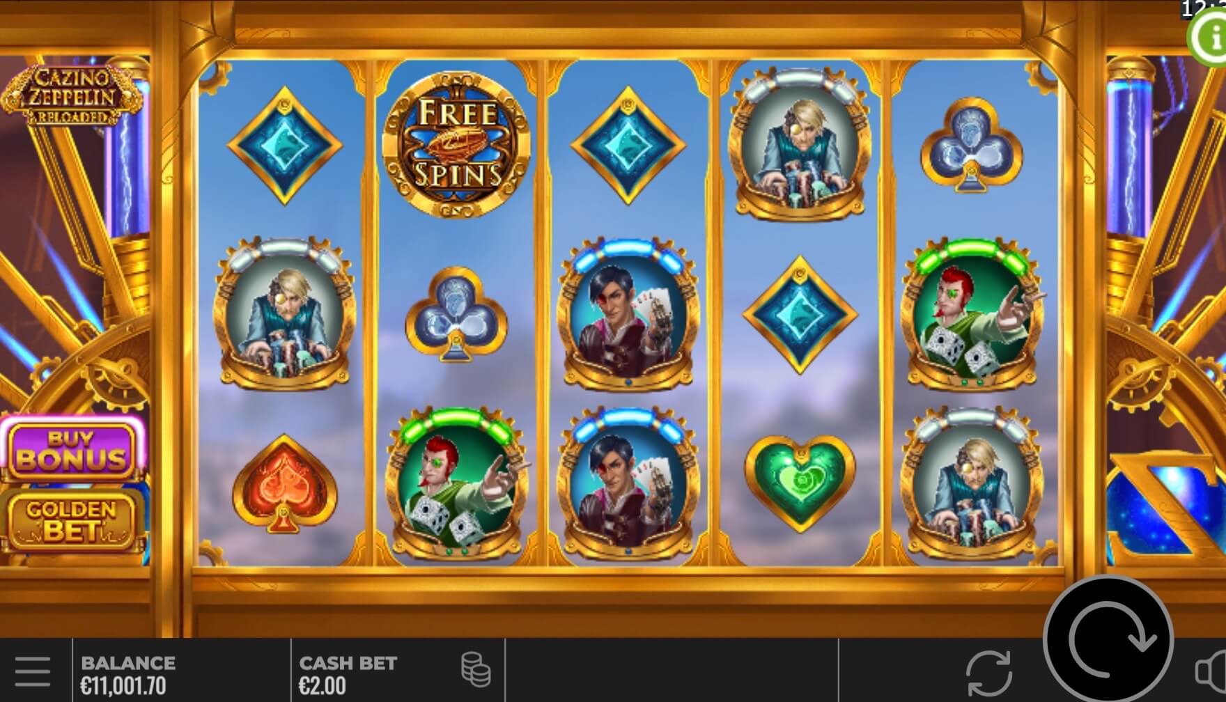 Machine à sous Cazino Zeppelin Reloaded Machine à sous Cazino Zeppelin Reloaded