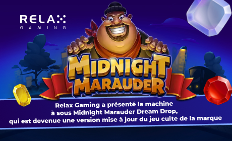 Relax Gaming a présenté la machine à sous Midnight Marauder Dream Drop, qui est devenue une version mise à jour du jeu culte de la marque