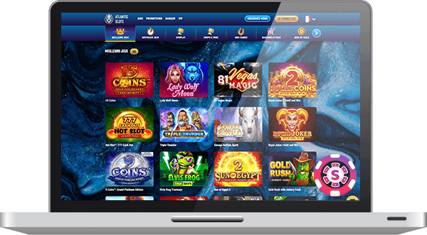 Atlantis Slots Casino jeux