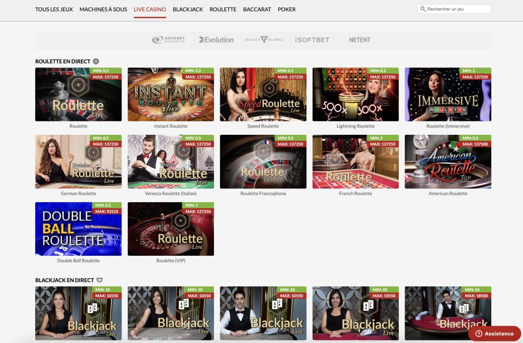 7 Melons Casino en direct