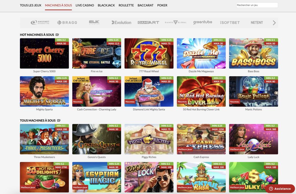 7 Melons Casino jeux