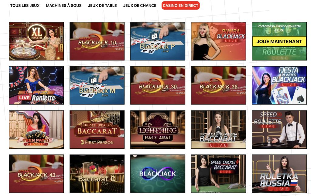 Betsamigo Casino en direct