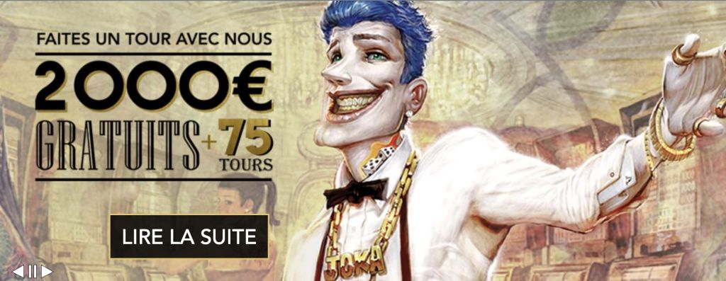 Casino Joka Bonus de Bienvenue