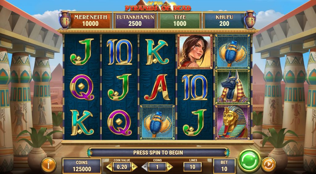 Machine à sous Cat Wilde and the Pyramids of Dead