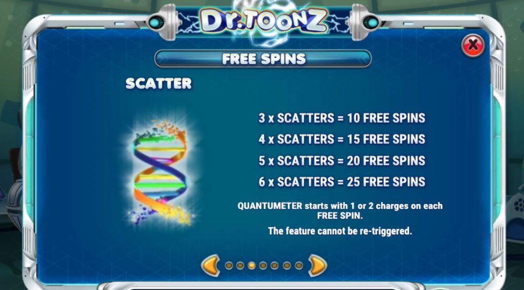Machine à sous Dr Toon free spins