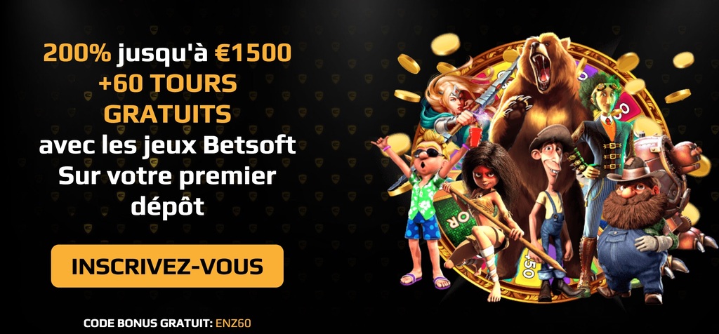 Bonus de Bienvenue Enzo Casino Bonus de Bienvenue