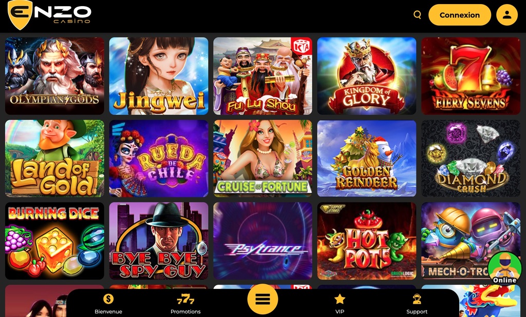 Enzo Casino jeux Enzo Casino jeux