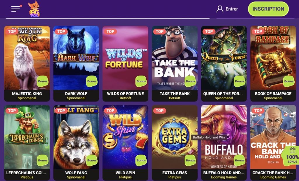 FgFox Casino jeux FgFox Casino jeux