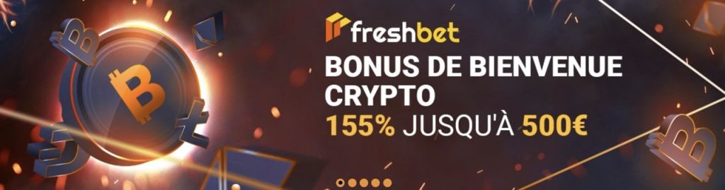 FreshBet Casino Bonus de Bienvenue