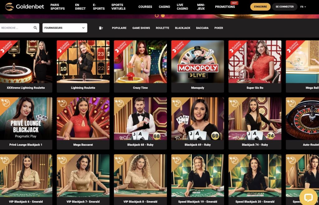 Goldenbet Casino en direct Goldenbet Casino en direct
