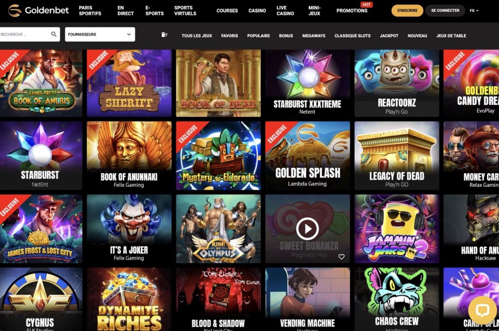 Goldenbet Casino jeux Goldenbet Casino jeux