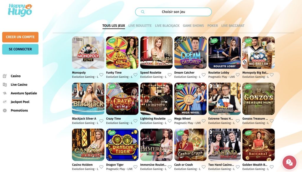 hugo casino betalingsalternativer