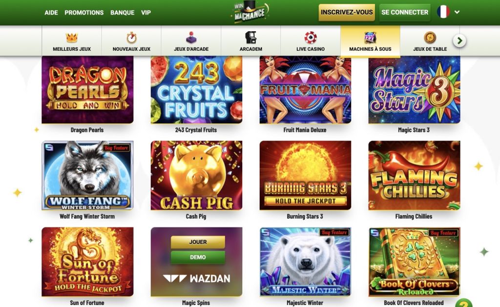 MaChance Casino jeux MaChance Casino jeux